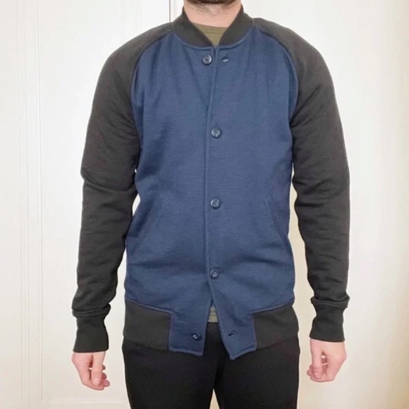 LEVIS Button lightweight jacket blue black men’s Size small - Picture 1 of 12